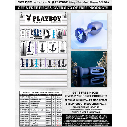 EVOLVED,ZERO TOLERANCE,PLAYBOY,GENDER X,SELOPA - ANAL BEST SELLERS BUNDLE