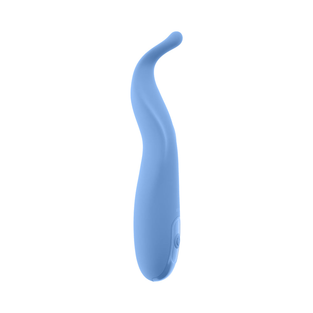 SELOPA - TENDER TICKLER RECHARGEABLE VIBRATOR SILICONE BLUE