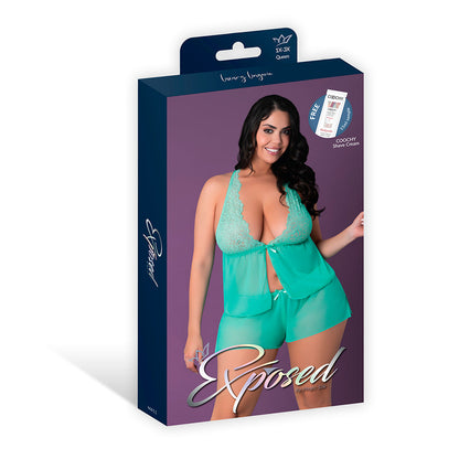 MAGIC SILK - CARIBBEAN CRUSH FLUTTER CAMI & SHORT SET GLOW