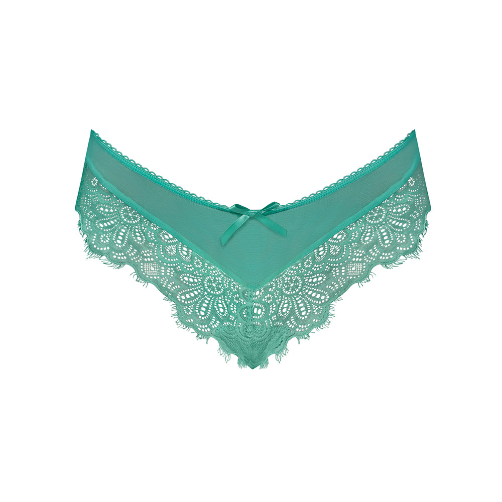 MAGIC SILK - CUECA CHEEKY DE CINTURA BAIXA CARIBBEAN CRUSH GLOW
