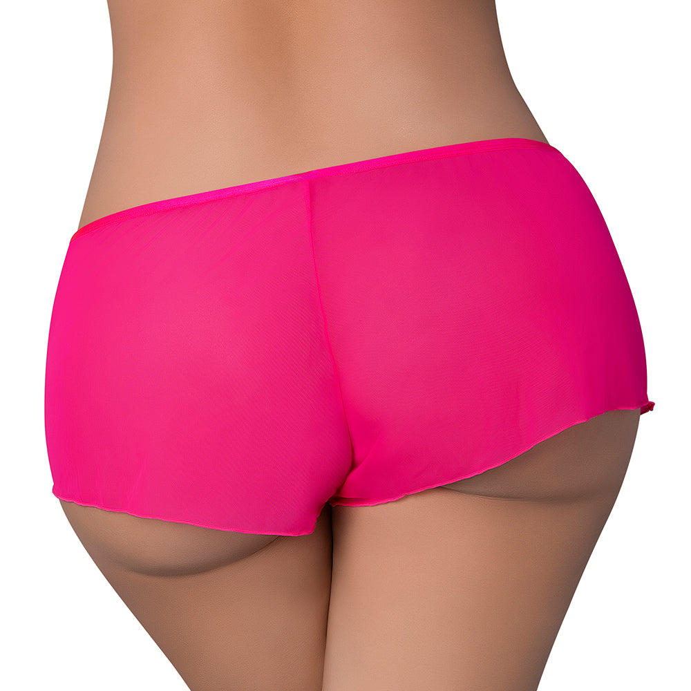 MAGIC SILK - KINK FLOWY BOY SHORT GLOW