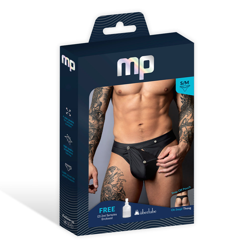 MALE POWER - OH SNAP! SNAP OFF THONG