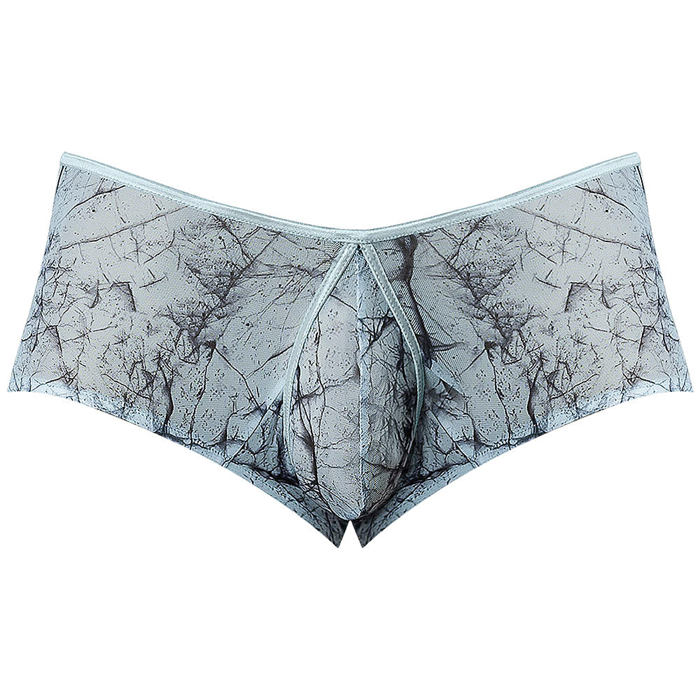 MALE POWER - MARBLE MESH MICRO MINI SHORT