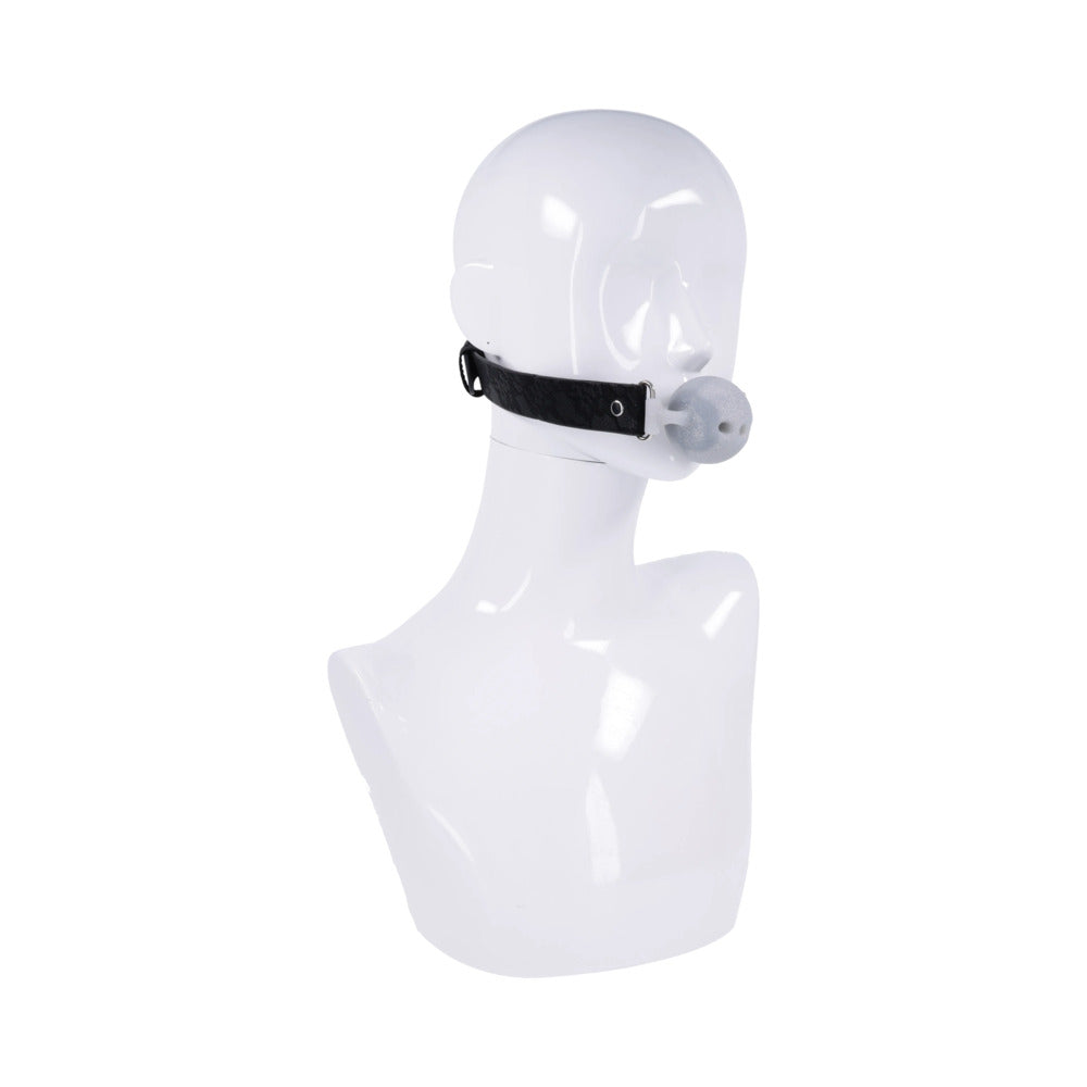 SPORTSHEETS - SEX & MISCHIEF LACE SILICONE BREATHABLE BALL GAG