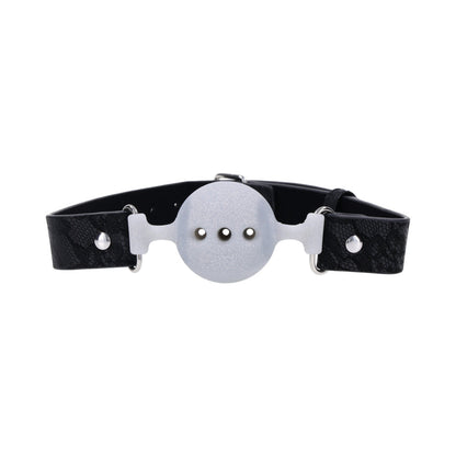 SPORTSHEETS - SEX & MISCHIEF LACE SILICONE BREATHABLE BALL GAG