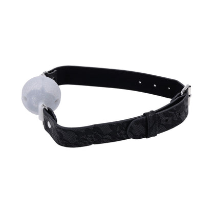 SPORTSHEETS - SEX & MISCHIEF LACE SILICONE BREATHABLE BALL GAG