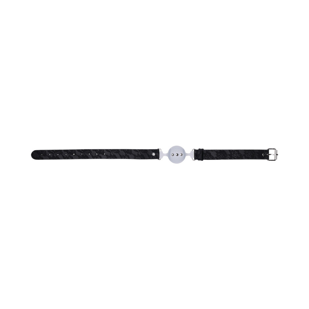 SPORTSHEETS - SEX & MISCHIEF LACE SILICONE BREATHABLE BALL GAG