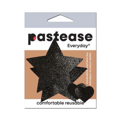 PASTEASE - EVERYDAY REUSABLE: LIQUID BLACK STAR PASTIES