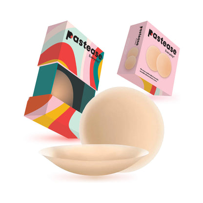 PASTEASE - HALOS REUSABLE STICKY ADHESIVE SILICONE NIPPLE COVER LIGHT SMALL A-C CUP