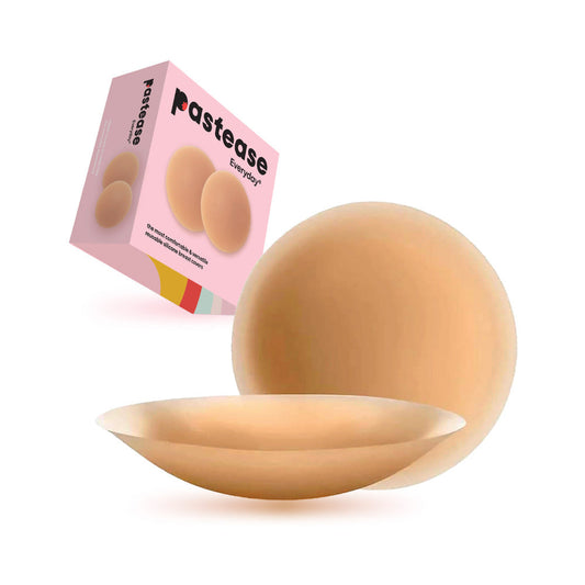 PASTEASE - HALOS REUSABLE STICKY ADHESIVE SILICONE NIPPLE COVER MEDIUM SMALL A-C CUP