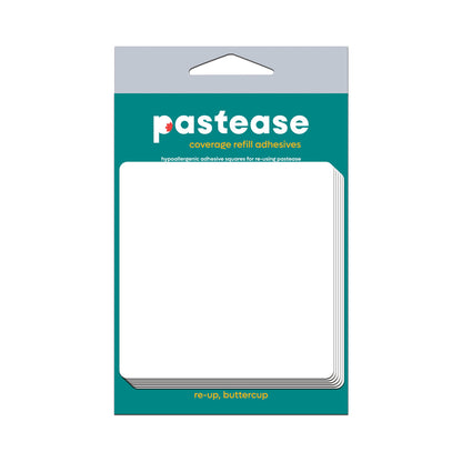 PASTEASE - REFILLS COVERAGE: THREE PAIRS OF DOUBLE-SIDED ADHESIVE SQUARES