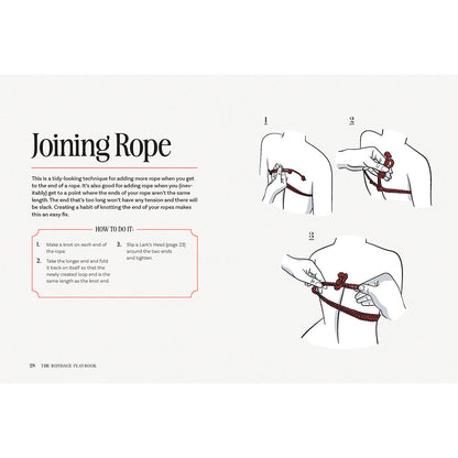 HACHETTE - THE BONDAGE PLAYBOOK: 31 MUST-KNOW KNOTS AND TIES FOR BONDAGE BEGINNERS