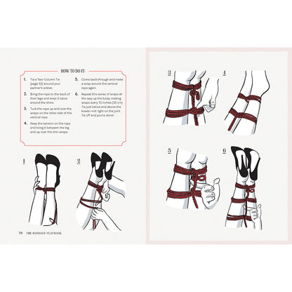 HACHETTE - THE BONDAGE PLAYBOOK: 31 MUST-KNOW KNOTS AND TIES FOR BONDAGE BEGINNERS