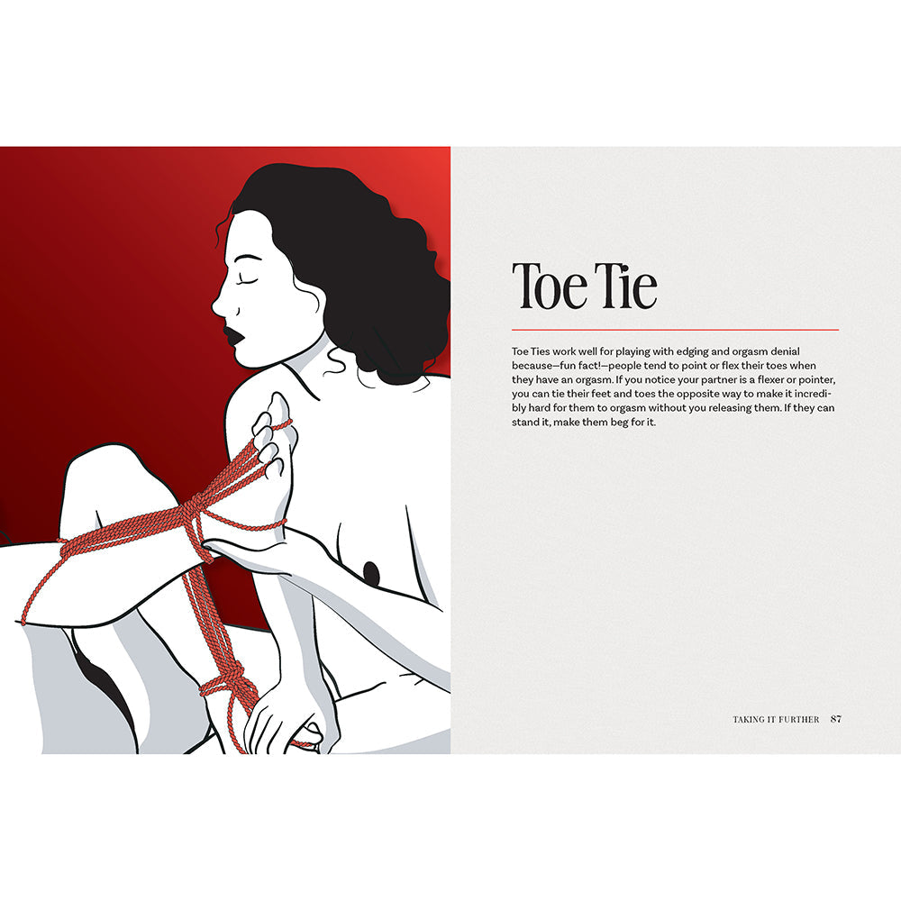 HACHETTE - THE BONDAGE PLAYBOOK: 31 MUST-KNOW KNOTS AND TIES FOR BONDAGE BEGINNERS