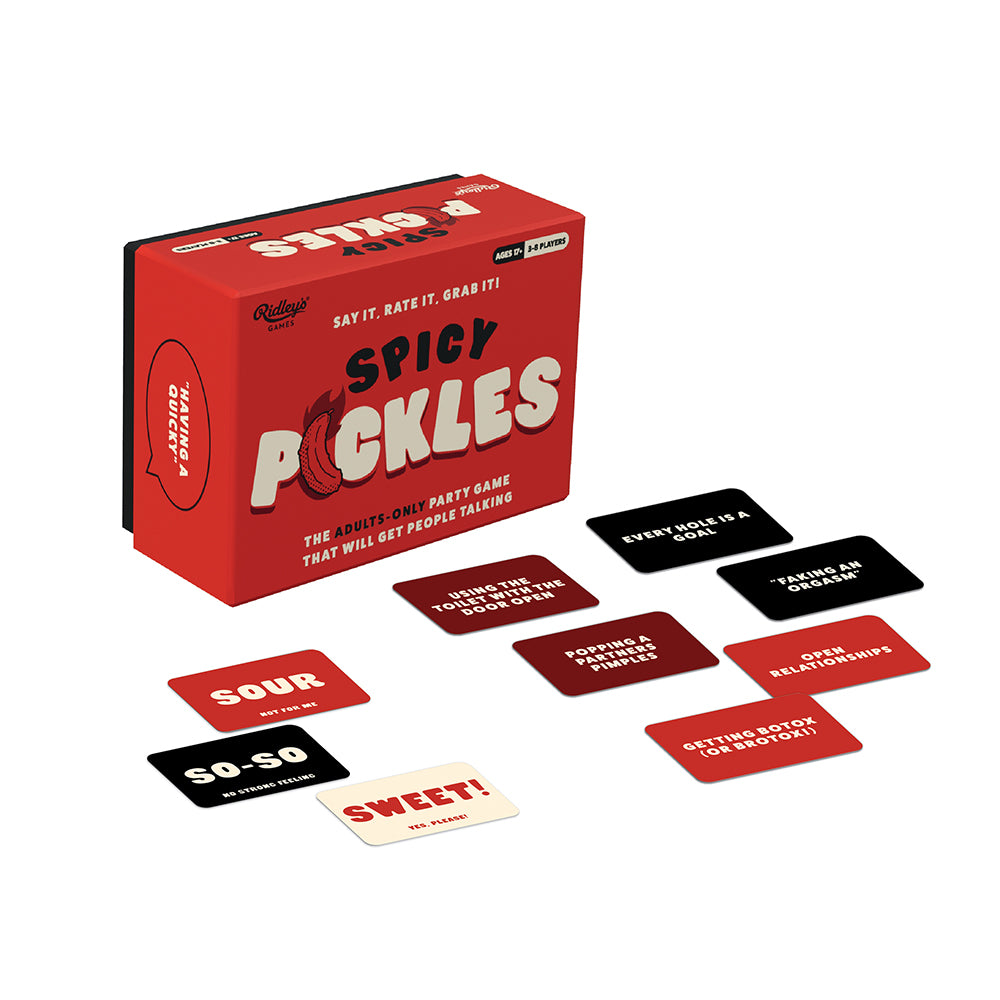 HACHETTE - SPICY PICKLES: THE ADULTS-ONLY PARTY GAME THAT WILL GET PEOPLE TALKING