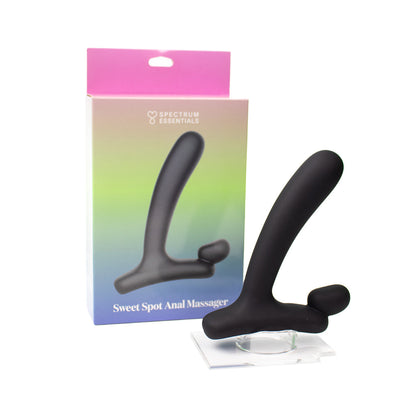 SPECTRUM - ESSENTIALS SWEET SPOT VIBRADOR ANAL FINO DE SILICONE RECARREGÁVEL COM MOTOR DUPLO