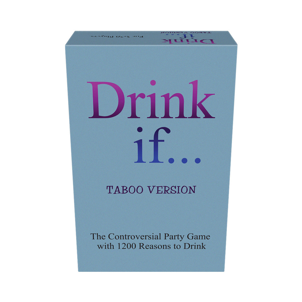 KHEPER GAMES - DRINK IF... TABOO