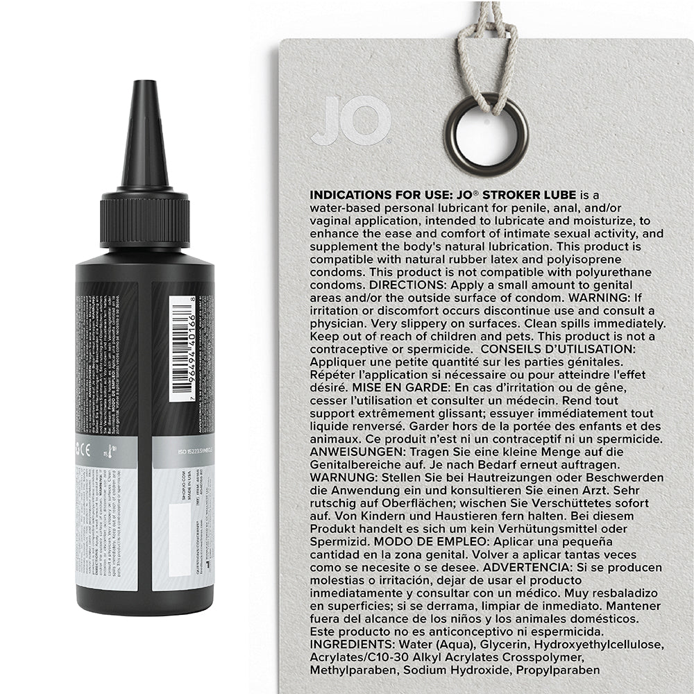 SYSTEM JO - JO STROKER LUBRICANT 4 OZ.
