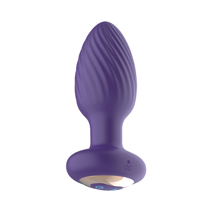 NASSTOYS - THE ROYALE ROTATING ANAL PLUG PURPLE
