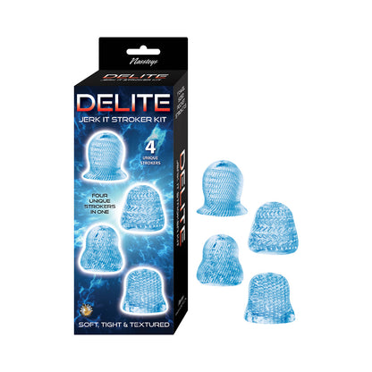NASSTOYS - DELITE JERK IT STROKER KIT BLUE