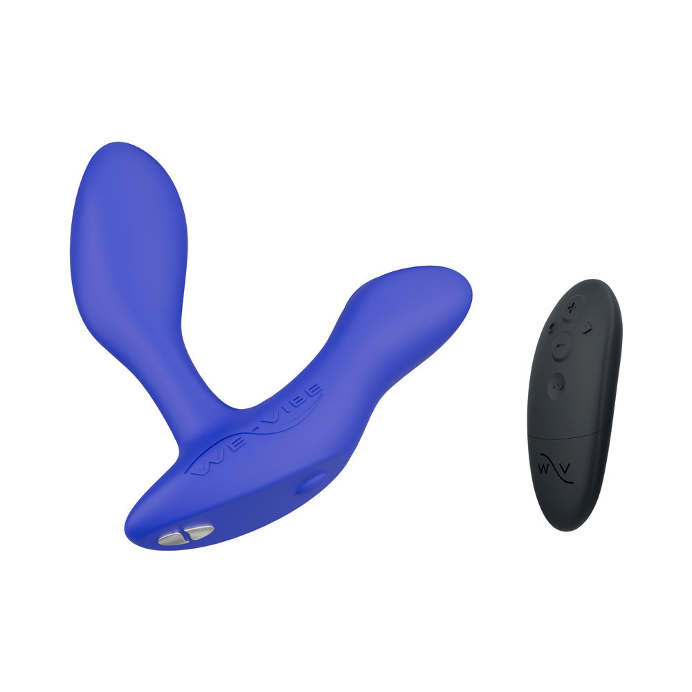 WE-VIBE - VECTOR+ DUAL STIMULATION PROSTATE MASSAGER ROYAL BLUE