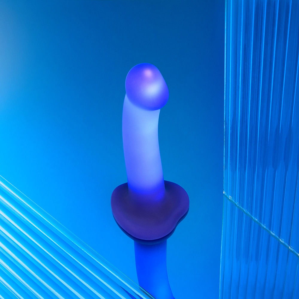 LOVELY PLANET - STRAP-ON-ME GLOW-LED DILDO