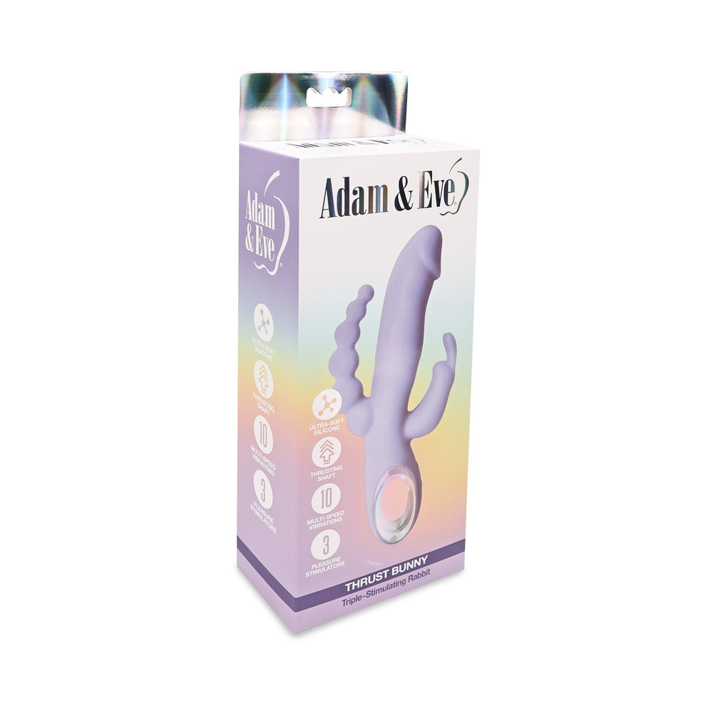 ADAM & EVE - THRUST BUNNY TRIPLE-STIMULATING RABBIT