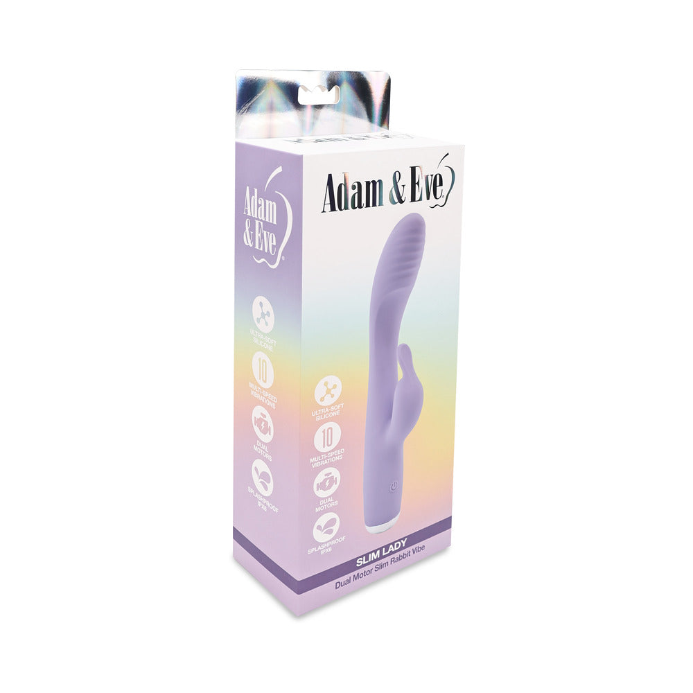 ADAM & EVE - SLIM LADY DUAL MOTOR RABBIT