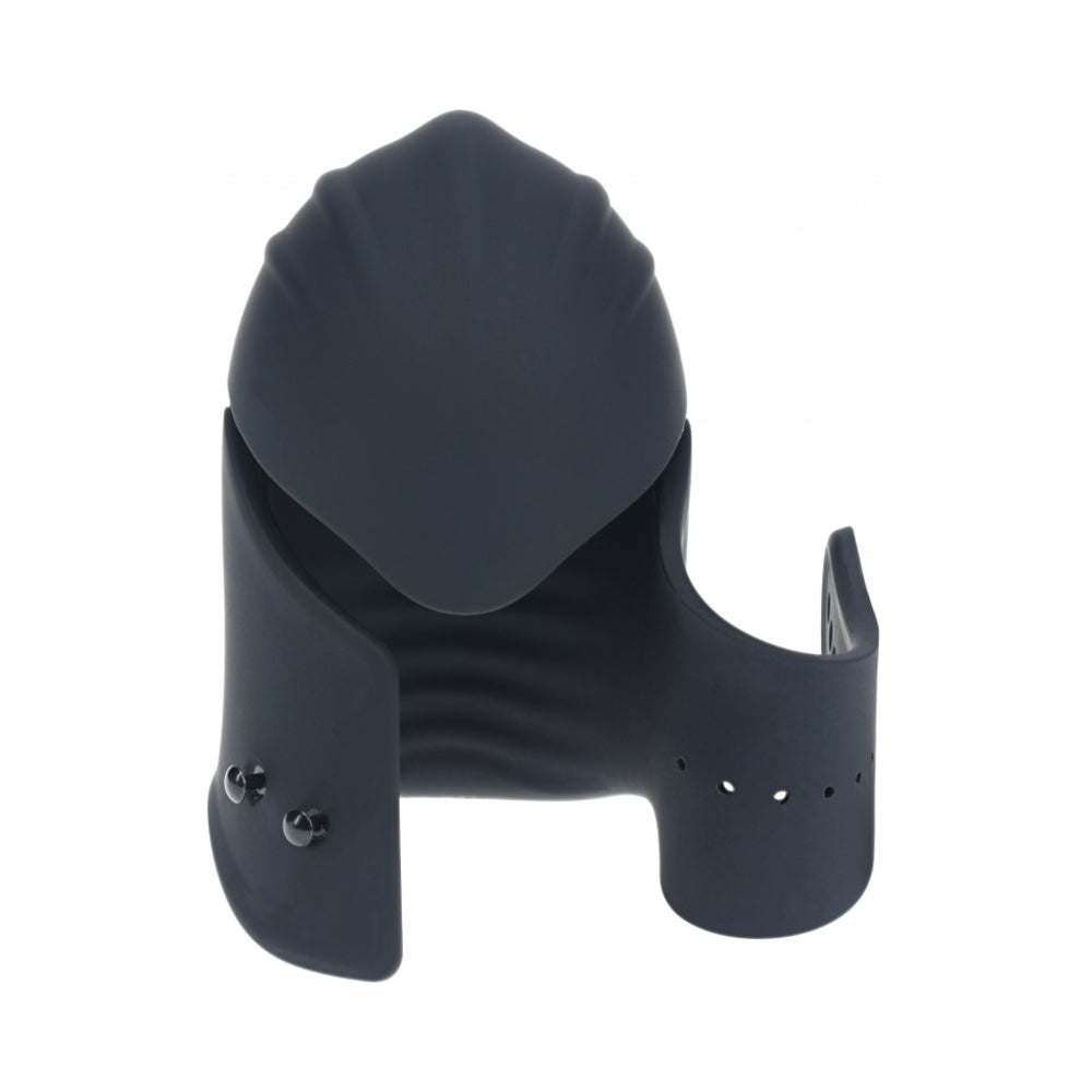 SHOTS - LEVELZ ADJUSTABLE VIBRATING SILICONE PENIS HEAD STIMULATOR
