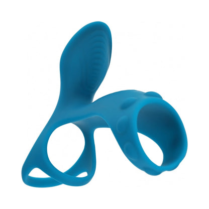 SHOTS - LEVELZ ANEL VIBRATÓRIO DE SILICONE PARA PÉNIS E TESTÍCULOS COM ARGOLA PARA O EIXO