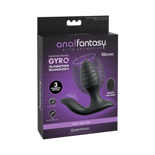 PIPEDREAM - ANAL FANTASY ELITE GYRO-MILK PRO BLACK