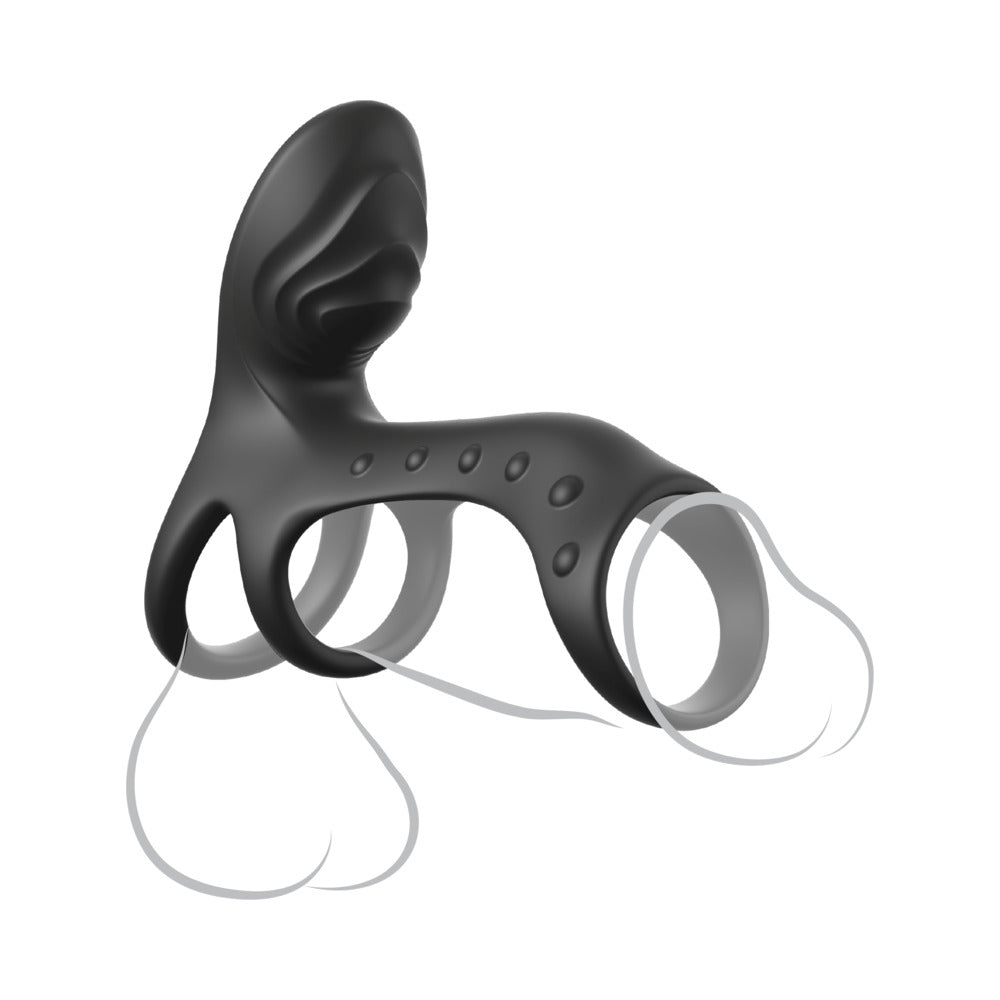 PIPEDREAM - FANTASY C-RINGZ ULTIMATE COUPLES CAGE PRO BLACK
