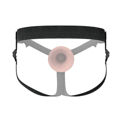 PIPEDREAM - FANTASY X-TENSIONS ELITE SILICONE HOLLOW STRAP-ON DUAL DENSITY 9 IN. LIGHT