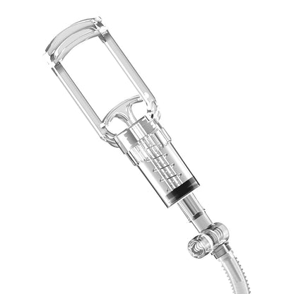 PDX BRANDS - PDX ELITE VIEWTUBE VAC XXL PUMP SEE THRU EZ-GRIP PUMP STROKER CLEAR