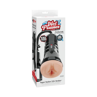 PDX BRANDS - PDX EXTREME WET PUSSIES SUPER SUCKER XXL STROKER LIGHT