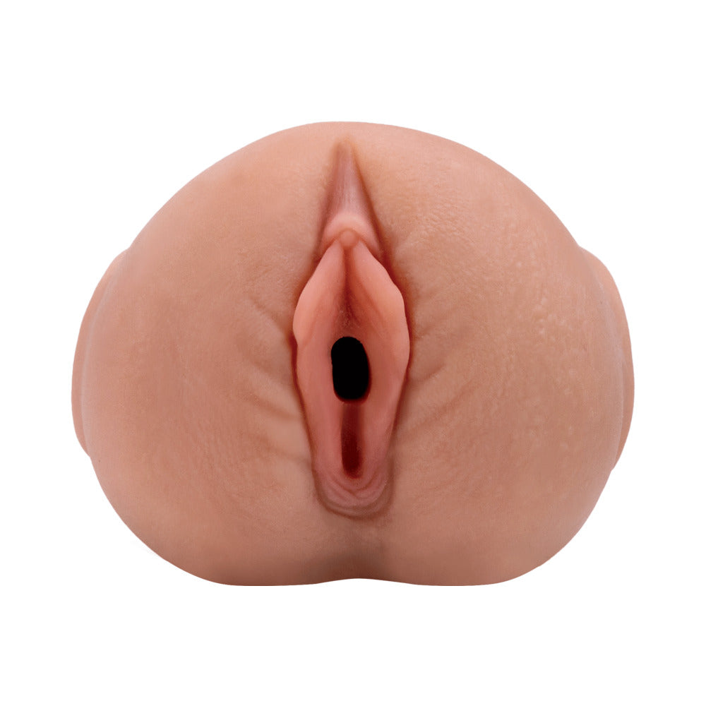 PDX BRANDS - PDX PLUS PUSSY POUNDER SQUEEZE STROKER CASTANHO