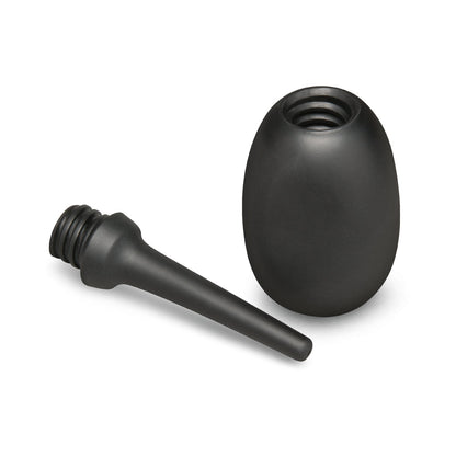 B-VIBE - IRRIGADOR ANAL DE SILICONE FLEXÍVEL PRETO
