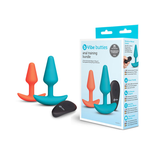 B-VIBE - BUTTIES ANAL TRAINING 2-PIECE SET