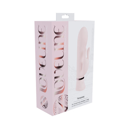SHOTS - LOVELINE TENDRE RECHARGEABLE SILICONE RABBIT VIBRATOR