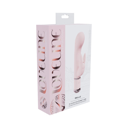 SHOTS - LOVELINE BELLE RECHARGEABLE SILICONE RABBIT VIBRATOR