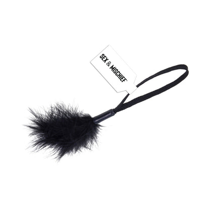 SPORTSHEETS - SEX & MISCHIEF PEACHES 'N CREAME WRIST FEATHER TICKLER
