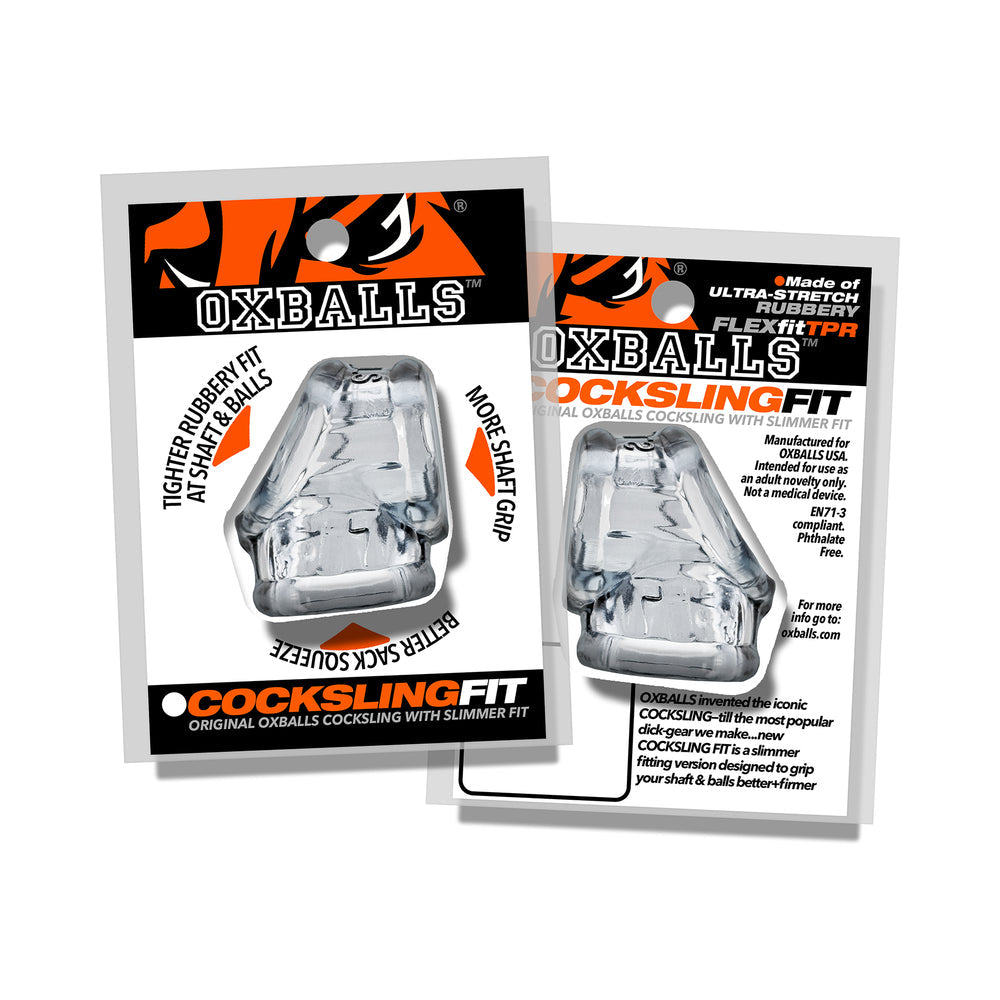 OXBALLS - COCKSLING FIT SLING CLEAR