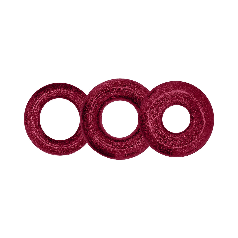 OXBALLS - COCKPACK MULTI DESIGN 3-PACK CHERRY LIPS