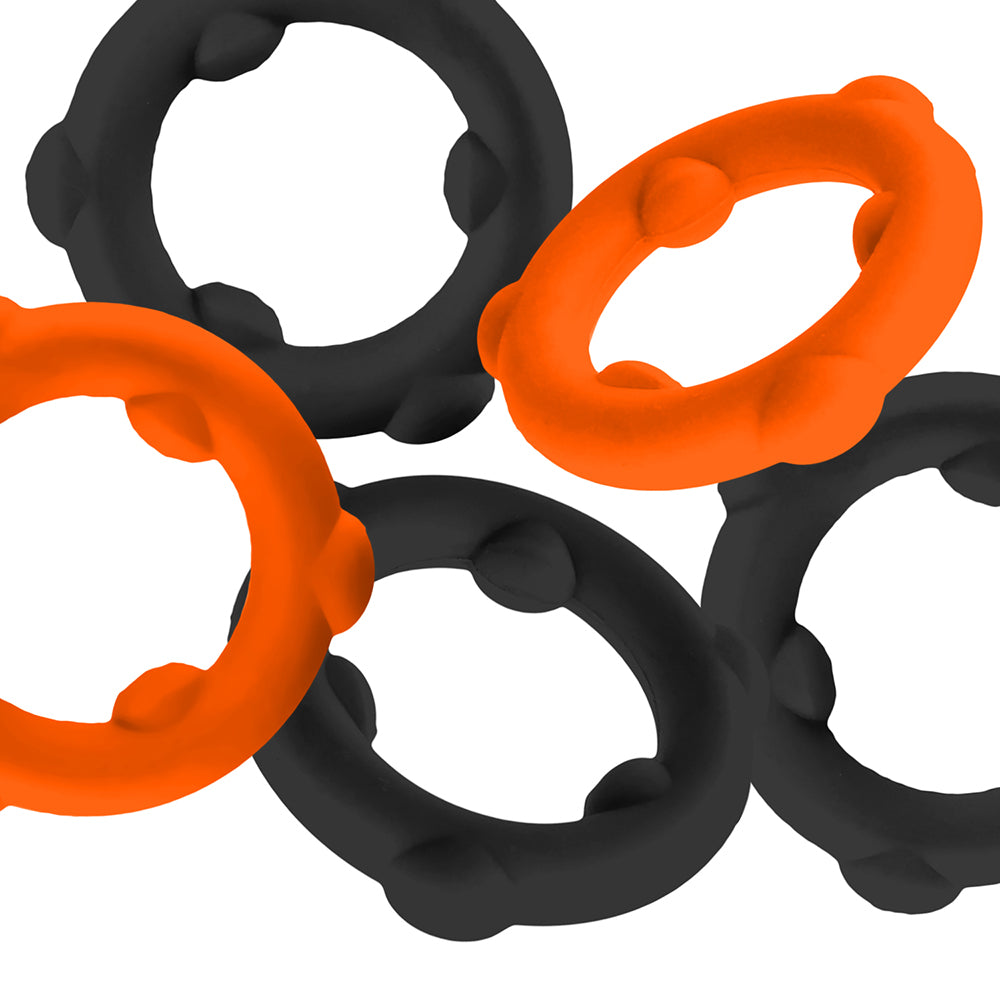 OXBALLS - GEARHEADS 5 PACK SPINNER RINGS