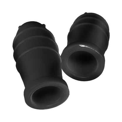 OXBALLS - LANKYZ SILICONE NIPSUCKERS BLACK
