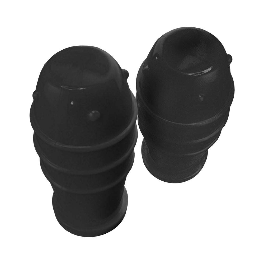 OXBALLS - LANKYZ SILICONE NIPSUCKERS BLACK