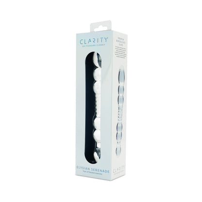 CREATIVE CONCEPTIONS - CLARITY ELYSIAN SERENADE GLASS DILDO