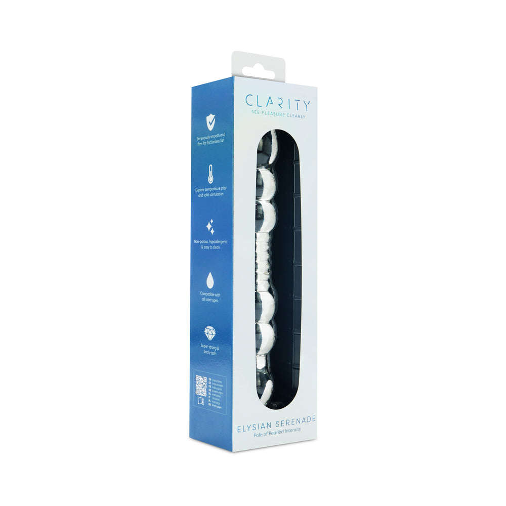 CREATIVE CONCEPTIONS - CLARITY ELYSIAN SERENADE GLASS DILDO