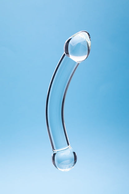 CREATIVE CONCEPTIONS - CLARITY CELESTIAL PURITY GLASS DILDO