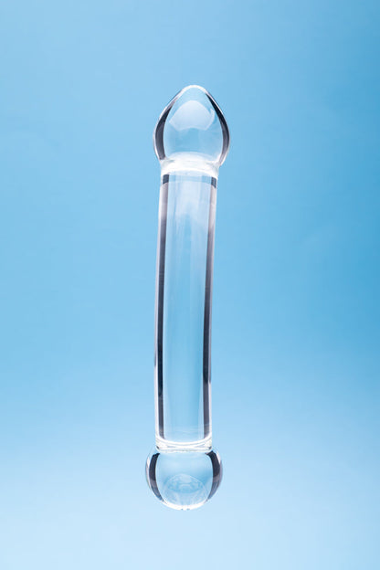 CREATIVE CONCEPTIONS - CLARITY CELESTIAL PURITY GLASS DILDO